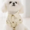 Camisa de Encaje Beige para Perritos