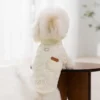 Camisa de Encaje Beige para Perritos