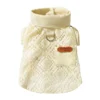 Camisa de Encaje Beige para Perritos